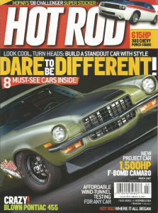 HOT ROD 2007 MAR - S/S HEMI CHALLENGER, 400 PONTIAC